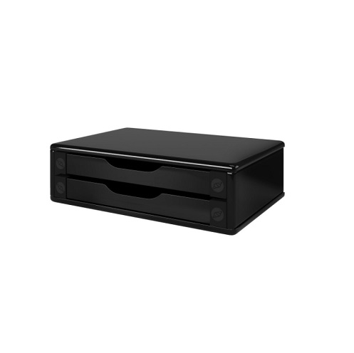 SUPORTE PARA MONITOR C/ 2 GAVETAS