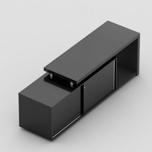 ARMÁRIO BAIXO SIMPLES COM 2 PORTAS DE CORRER - NICHO FRIGOBAR BOSS