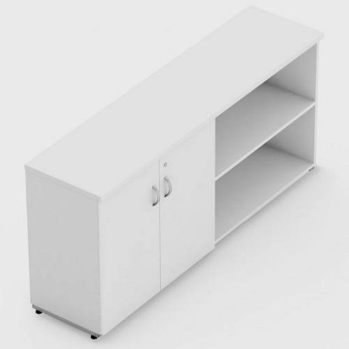 ARMÁRIO CREDENZA MISTO COM PUXADOR EM ALÇA GOLD (OT GACM160)