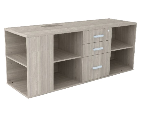 Armário Diretivo Abertura para Porta Lado Direito | Linha Prima Impact