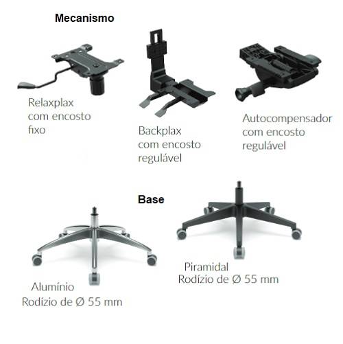 POLTRONA PRESIDENTE BRIZZA GRAFITE