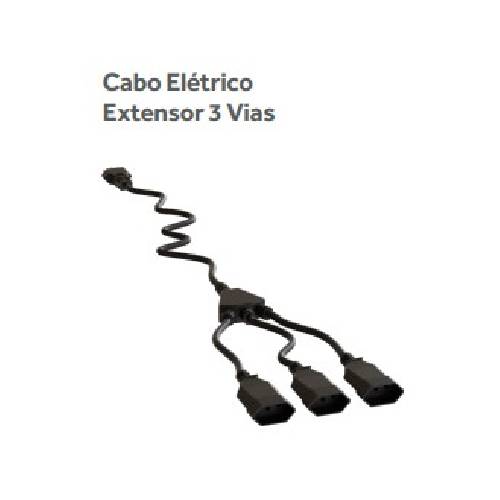 CABO DE DERIVAÇÃO 3 VIAS PRIMA IMPACT