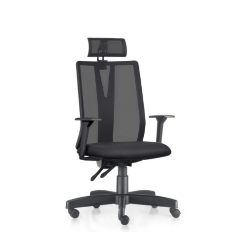 CADEIRA ERGONÔMICA ADDIT ESPALDAR ALTO COM APOIO DE CABEÇA