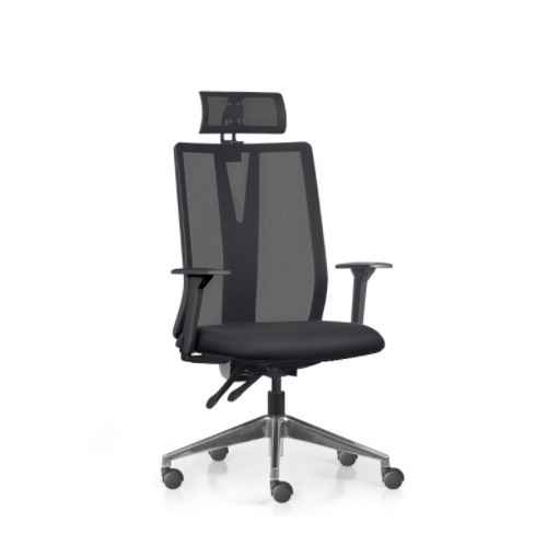 CADEIRA ERGONÔMICA ADDIT ESPALDAR ALTO COM APOIO DE CABEÇA
