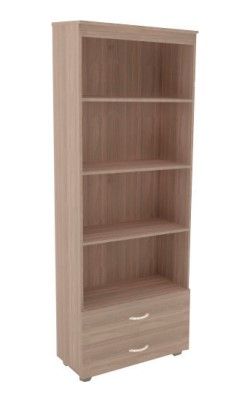 Estante - 3 Prateleiras e 2 Gavetas - Linha Uno