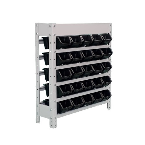 ESTANTE CAIXA BOX COM 25 GAVETAS