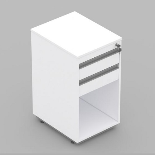 GAVETEIRO CPU COM 2 GAVETAS (SOLUTIONS)