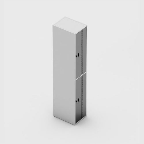 LOCKER 6 PORTAS EM AÇO COM PORTA CADEADO