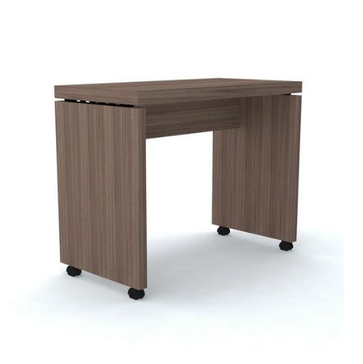 MESA APARADOR COM RODIZIO PE50