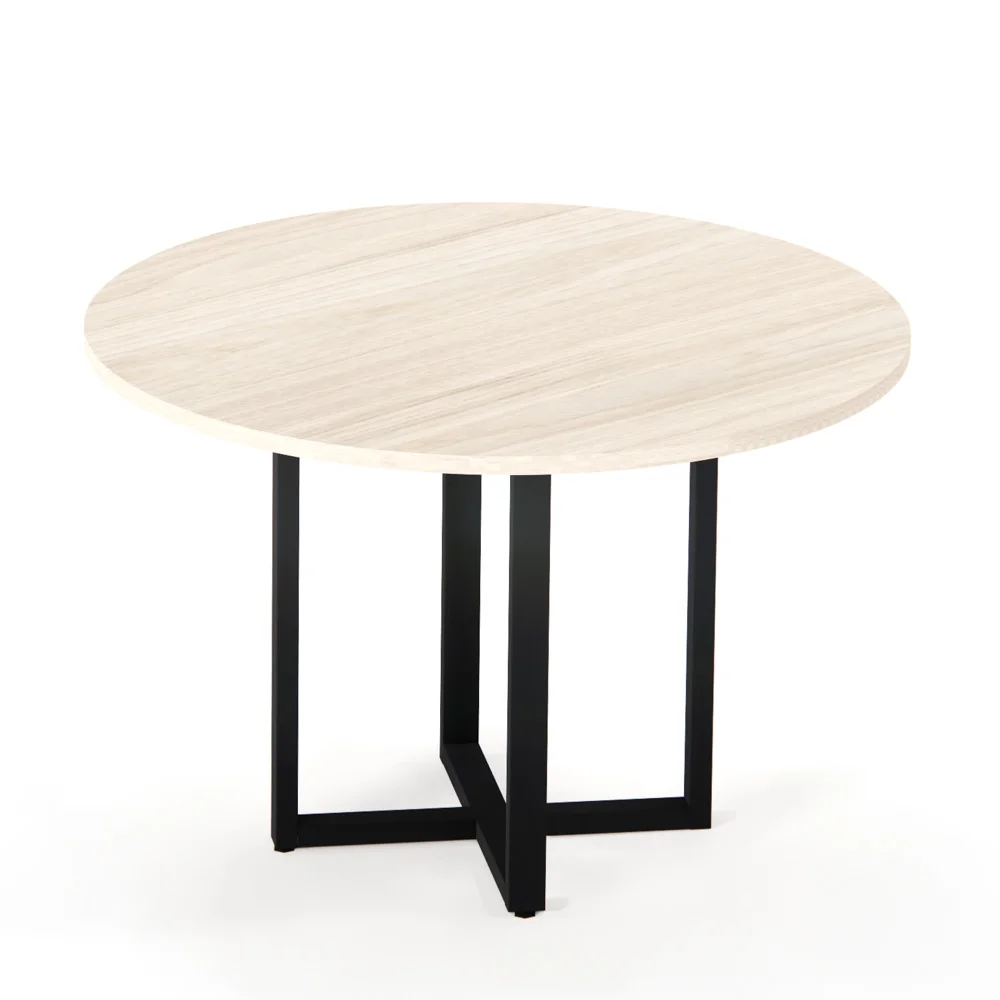 Mesa de Reunião Redonda Tubular P25