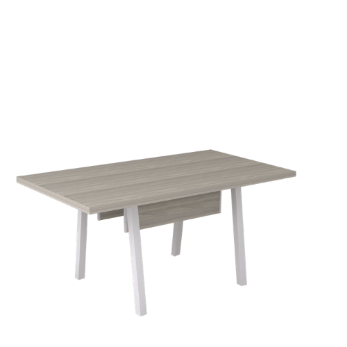 MESA DE REUNIÃO RETANGULAR PÉ CAVALETE  PRIMA ARQ 25mm