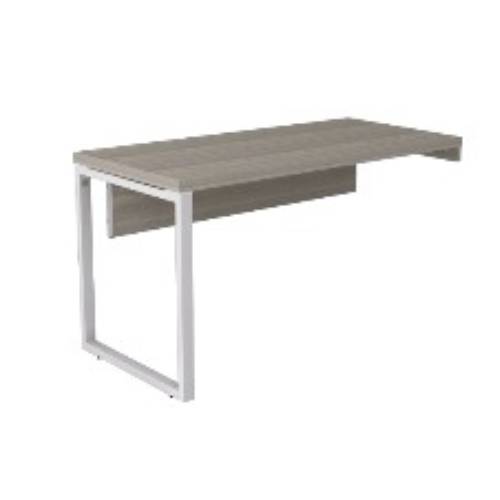 MESA DIRETIVA PÉ QUADRO PARA GAVETEIRO LADO DIREITO PRIMA ARQ 25mm
