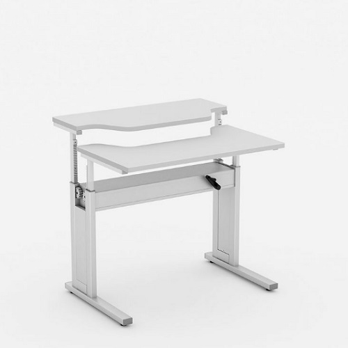 MESA ERGÔNOMICA COM TAMPO ANATÔMICO