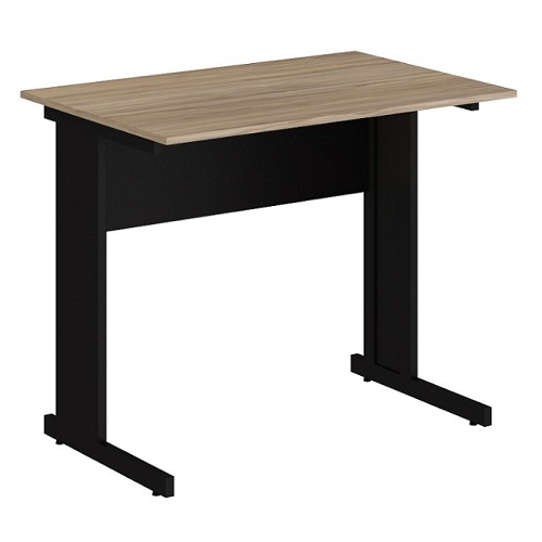MESA RETANGULAR PÉ METÁLICO NEW CITY
