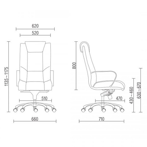 POLTRONA DIRETOR NEW ONIX GIRATÓRIA