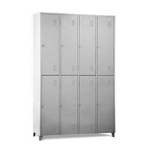 ROUPEIRO DE AÇO COM 8 PORTAS GRANDES