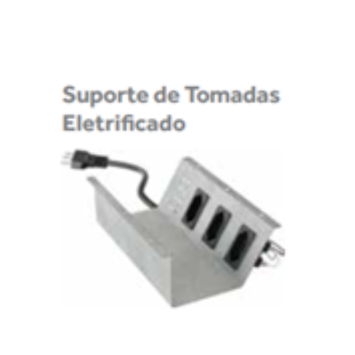 SUPORTE DE TOMADA PRIMA ELETRIFICADA PRIMA IMPACT
