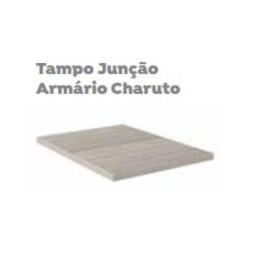 TAMPO JUNÇÃO PARA ARMÁRIO CHARUTO (SENTIDO VEIO VERTICAL)  PRIMA CLEAN 25mm